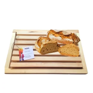 Planche à pain ramasse-miette naturel