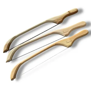 Scie à pain bois recyclé