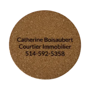 Sous-verres en liège