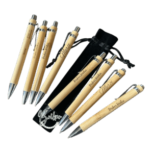 Stylo bambou personnalisé