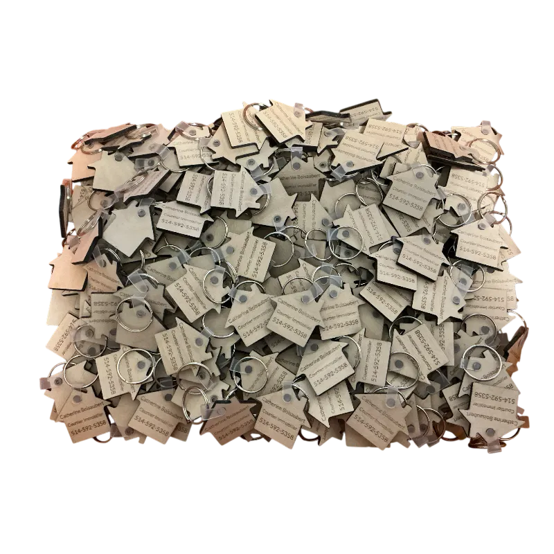 Porte-clés maison personnalisé – Image 2