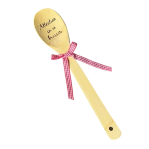 Cuillère en bois personnalisée