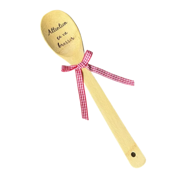 Cuillère en bois personnalisée